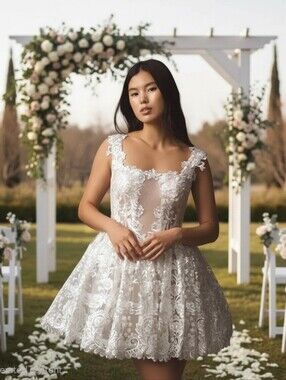 bhldn lydia off the shoulder corset mini dress BHLDN Lydia Off-The-Shoulder Corset Mini Dress